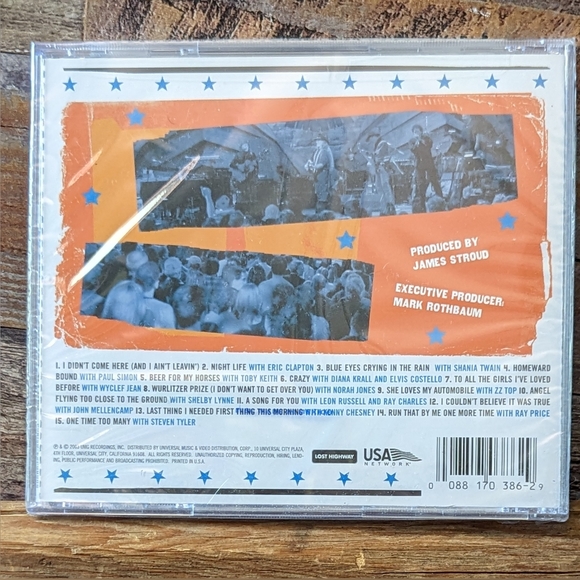 3/$10 New Sealed CD Willie Nelson Live & Kickin' With Friends - Picture 2 of 9